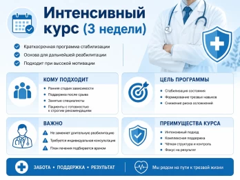 Реабилитация за 21 день в Заречном